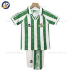 Retro Real Betis Home Kids Football Kit 1995/97 (No Socks)