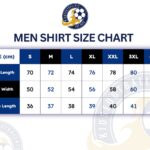 KFK Men Shirt Size Chart