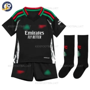 Arsen^_^aI Away Kids Football Kit 2024/25 (With Socks) - blur