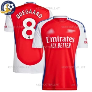 Arsen^_^aI Home Men Football Shirt 2024/25 – ØDEGAARD 8 - blur