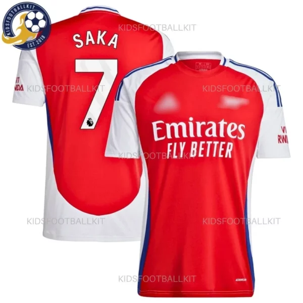 Arsen^_^aI Home Men Football Shirt 2024/25 – SAKA 7 - blur