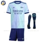 Arsen^_^aI Third Kids Football Kit 2024/25 (With Socks) - blur