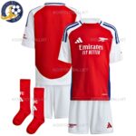 Arsenal Home Kids Football Kit 2024/25 (With Socks)