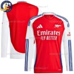 Arsenal Home Men Football Shirt 2024/25 Long Sleeve