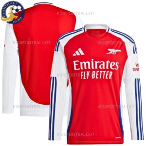 Arsenal Home Men Football Shirt 24/25 Long Sleeve
