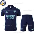 Arsenal Blue Training Kids Football Kit 2024/25 (No Socks)