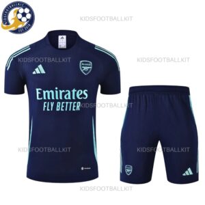 Arsenal Blue Training Kids Football Kit 2024/25