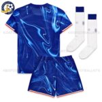 Chelsea Home Kids Football Kit 2024/25 - Back View