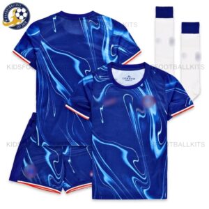Chelsea Home Kids Football Kit 2024/25 - Overview