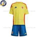 Colombia Home Kids Football Kit 2024/25 (No Socks)