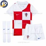 Croatia Home Kids Football Kit 2024/25 (With Socks)