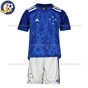 Cruzeiro Home Kids Football Kit 2024/25