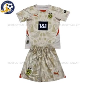 Dortmund Goalkeeper Kids Football Kit 24/25