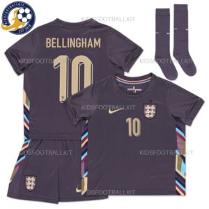 England Away Junior Kit 2024 BELLINGHAM 10