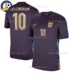 England Away Men Football Shirt 2024 BELLINGHAM 10 Printed