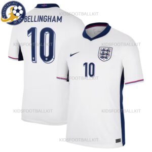 England Home Men Shirt 2024 BELLINGHAM 10