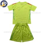 Germany Yellow Goalkeeper 24 25 Kid Football Kit