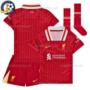 Liverpool Home Kids Football Kit 24/25