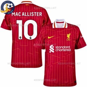 Liverpool Mac Allister 10 Home Men Football Shirt 24/25