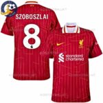 Liverpool SZOBOSZLAI 8 Home Men Football Shirt 2024/25
