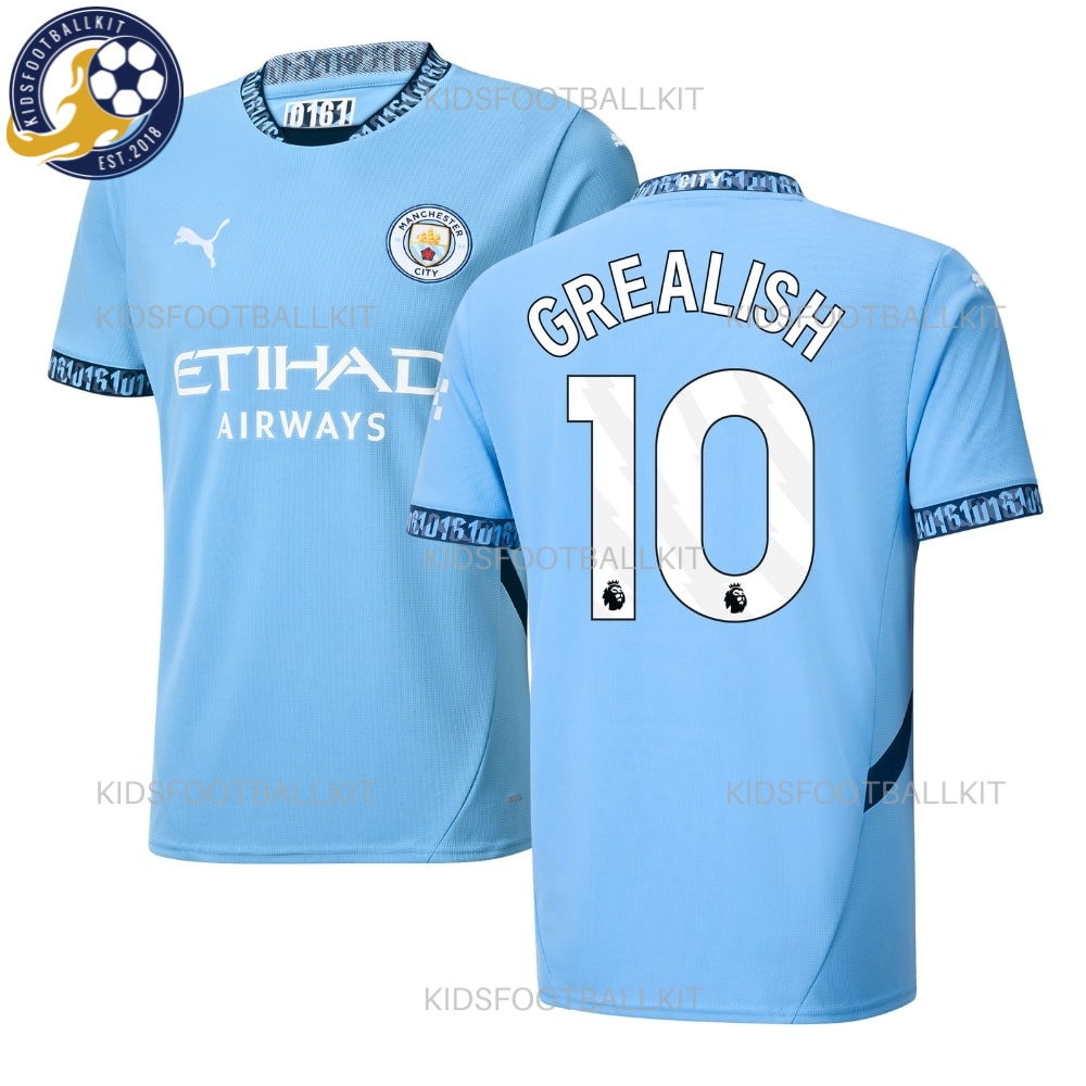 Man City Grealish 10 Home Men Football Shirt 24/25