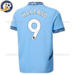 Manchester City Haaland 9 Home 24_25 Kid Football Kit