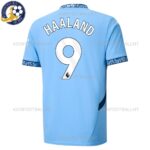 Manchester City Haaland 9 Home 24_25 Men Football Shirt