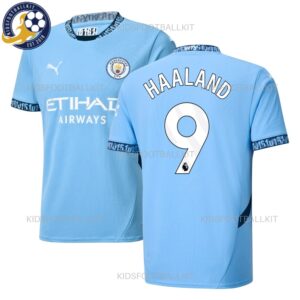 Man City Haaland 9 Home Men Football Shirt 24/25