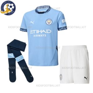 Manchester City Home Kids Kit 2024/25