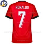 Portugal Ronaldo 7 Home Men Replica Football Shirt