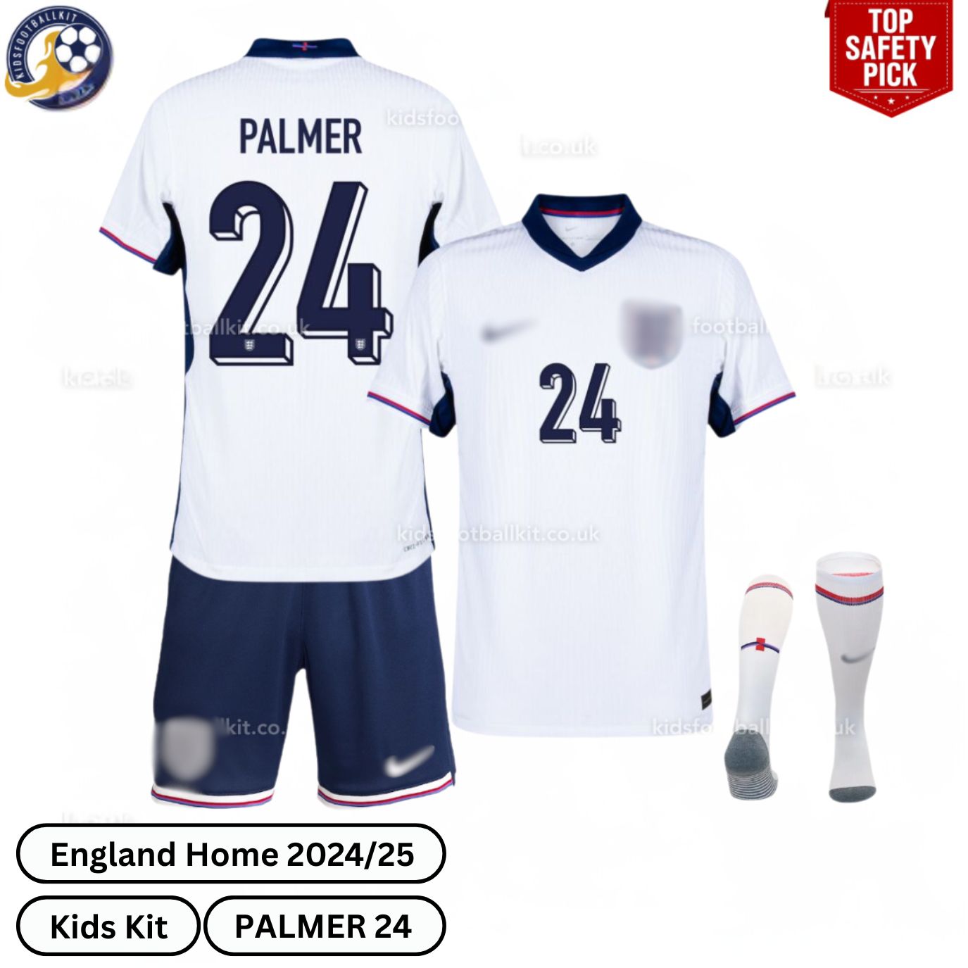 kids england home kit