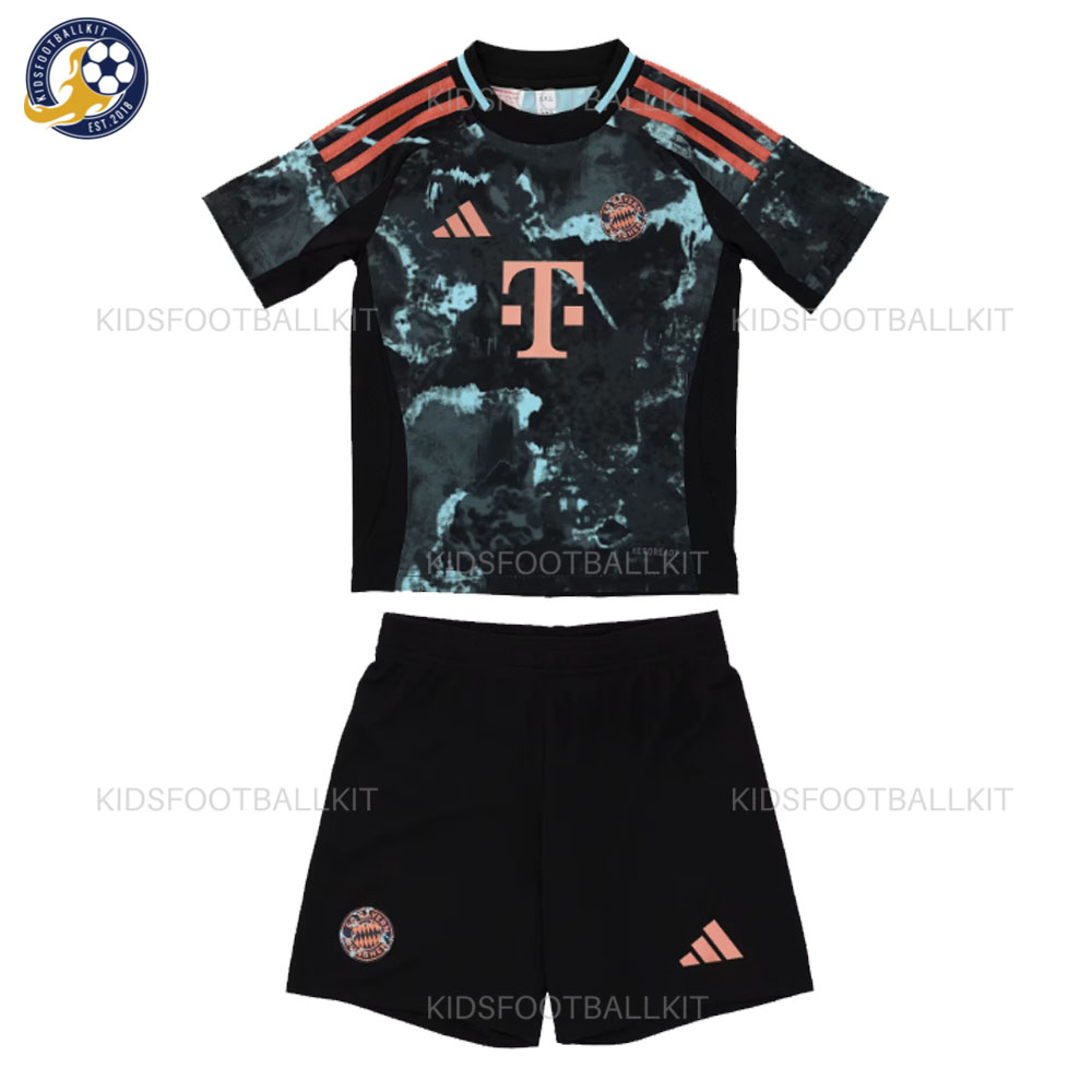Bayern Munich Away Kids Football Kit 2024/25 (With Socks)
