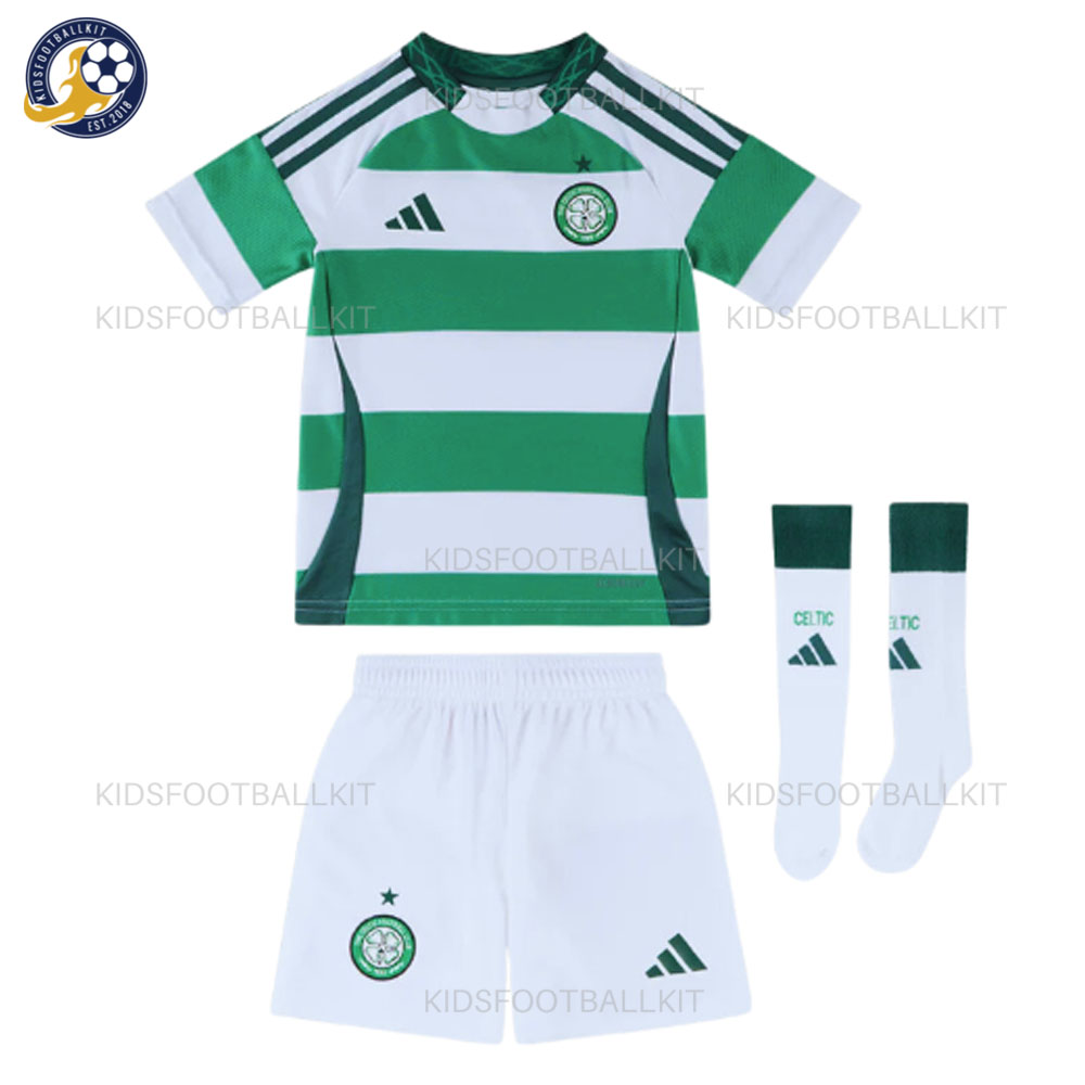 Celtic Home Kids Football Kit 2024/25 (With Socks)