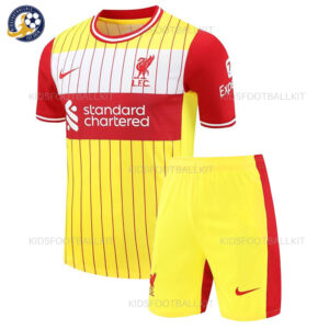 Liverpool Yellow Training Adult Football Kit 24/25