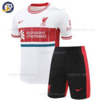 Liverpool White Training Adult Football Kit 2024/25