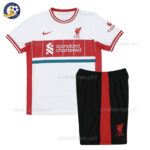 Liverpool White Training Kids Football Kit 2024/25 (No Socks)