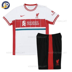 Liverpool White Training Kids Football Kit 24/25