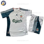 Retro Liverpool Away Kids Football Kit 2006/07 (No Socks)