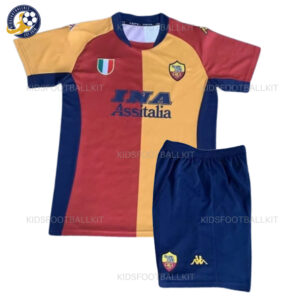 AS Roma Home Kids Football Kit 01/02