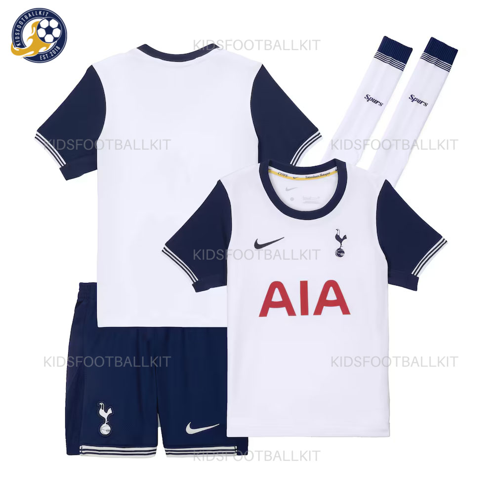 Tottenham Hotspur Home for Men and Kids Football Kit 2024/25 (With Socks)