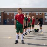 Portugal World Cup Kids Kit Ronaldo 7 - AI GEN