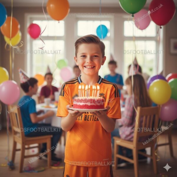 Real Madrid Away Kids Football Kit 2024/25 - AI GEN