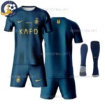 Al Nassr Away for Men and Kids Football Kit 2023/24 (With Socks)
