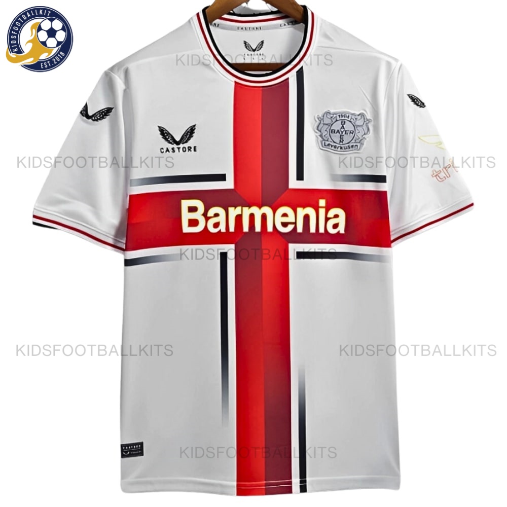 Bayer Leverkusen White Champion Men Football Shirt 2024/25