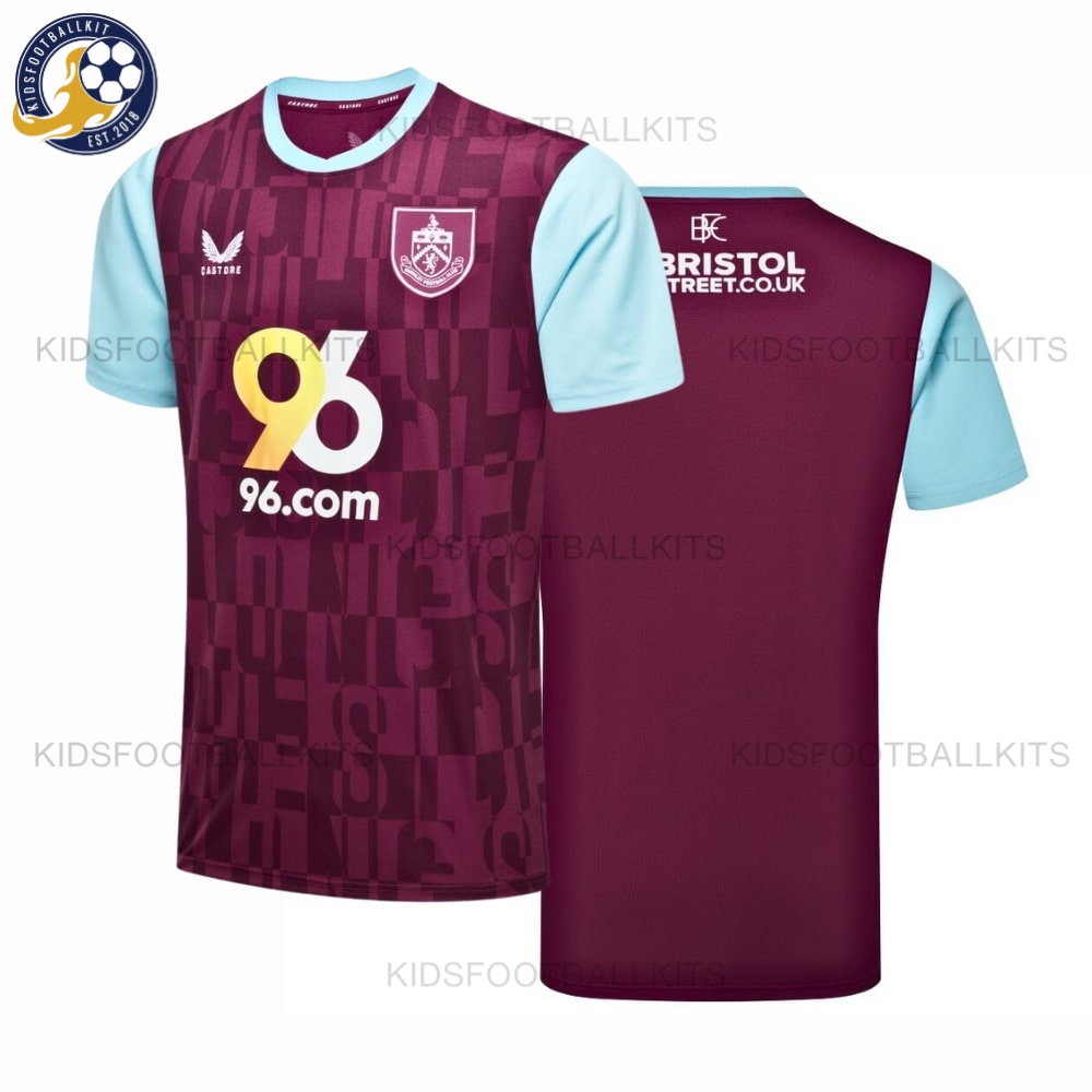 Burnley Home Men Football Shirt 2024/25