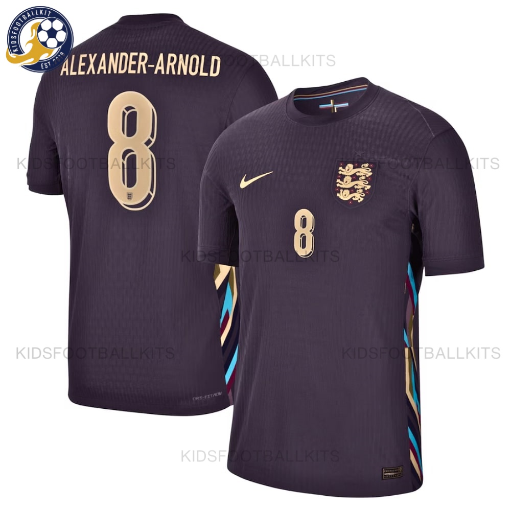 England Away Men Football Shirt 2024 ALEXANDER-ARNORD 8 Printed