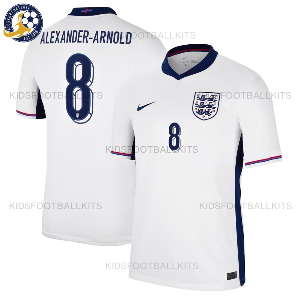 England Home Men Football Shirt 2024 ALEXANDER-ARNORD 8 Printed