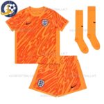 England Goalkeeper Kids Football Kit 2024/25 (With Socks)