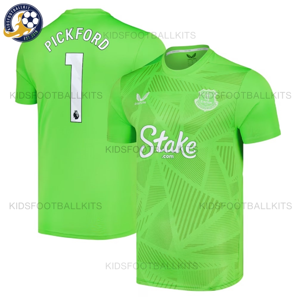 Everton PICKFORD 1 Goalkeeper Men Football Shirt 2024/25