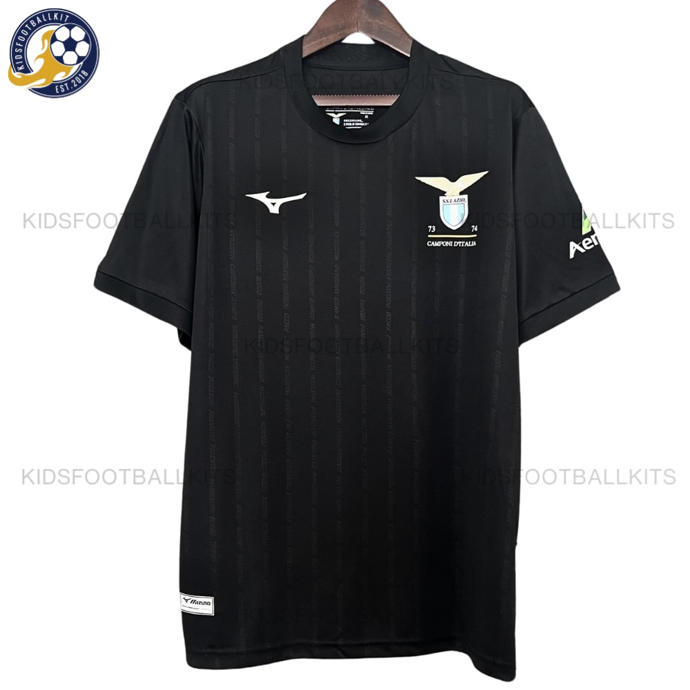 SS Lazio 50th Champion Black Men Football Shirt 2024/25